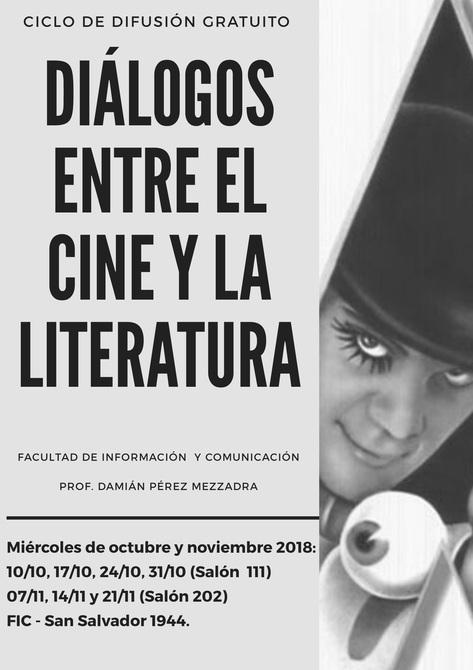 Diálogos entre el cine y la literatura