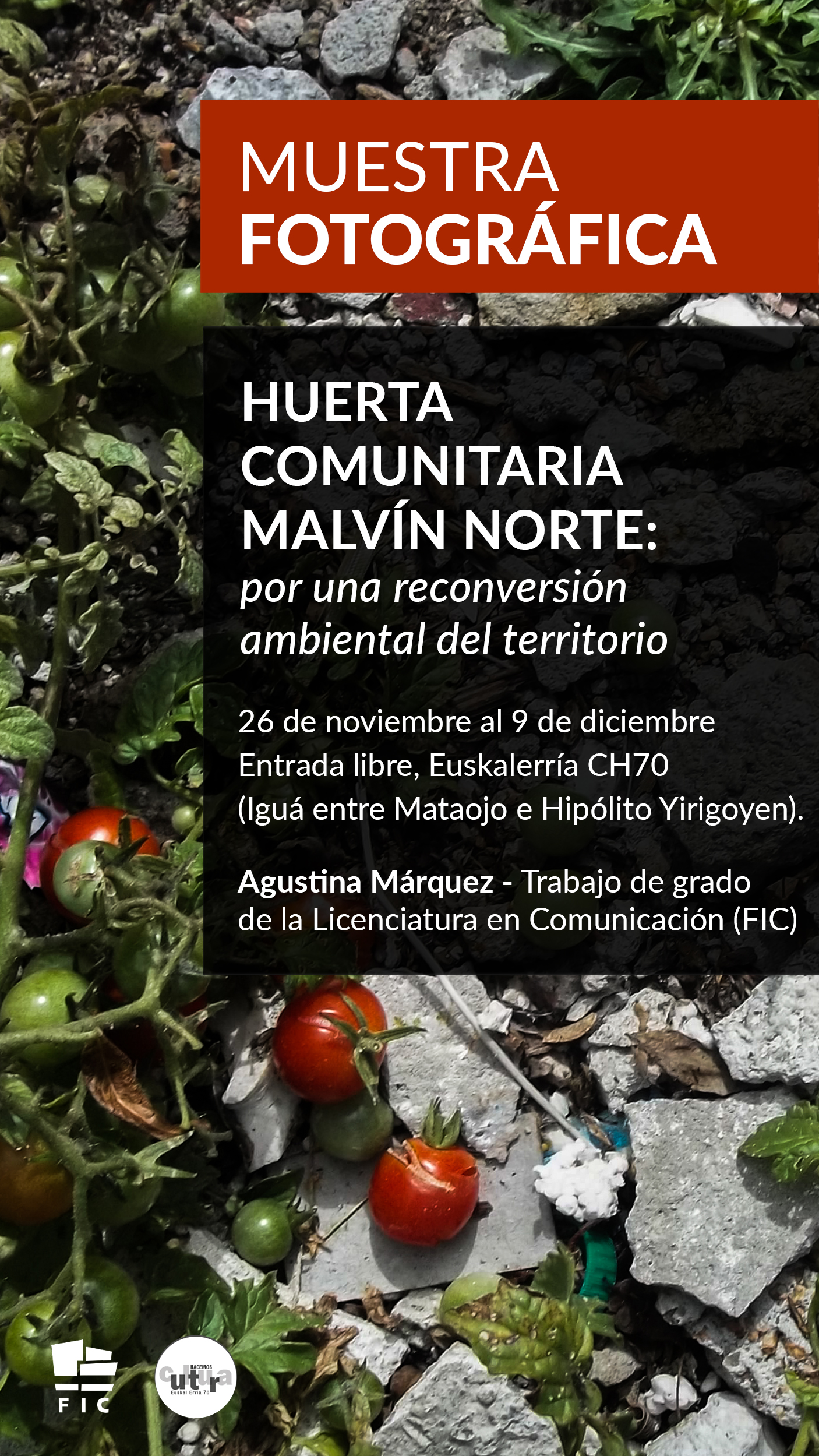 Huerta comunitaria Malvín Norte: por una reconversión ambiental del territorio