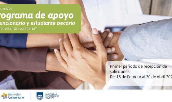 Afiche con información de período