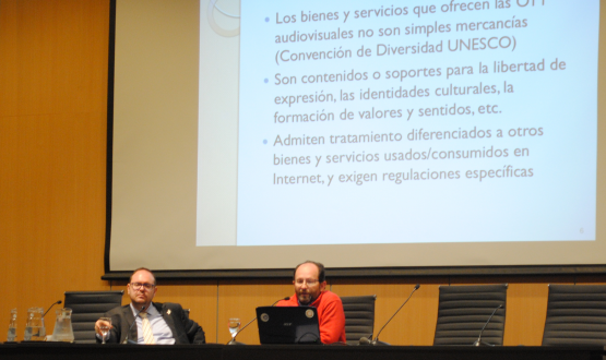 seminario internacional "Servicios OTT audiovisuales en internet: ¿Regular o desregular?"