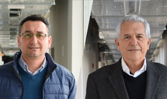 Retratos de Daniel Ottado y Fernando Andacht