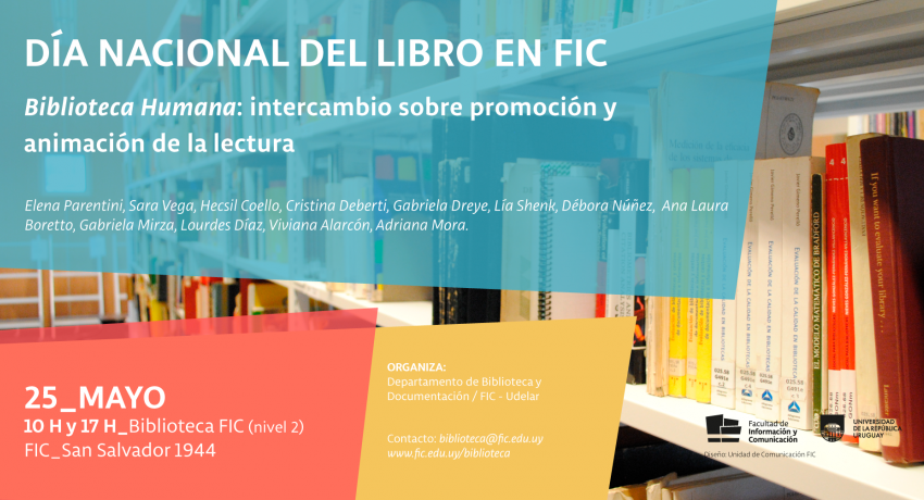 Día Nacional del Libro en FIC