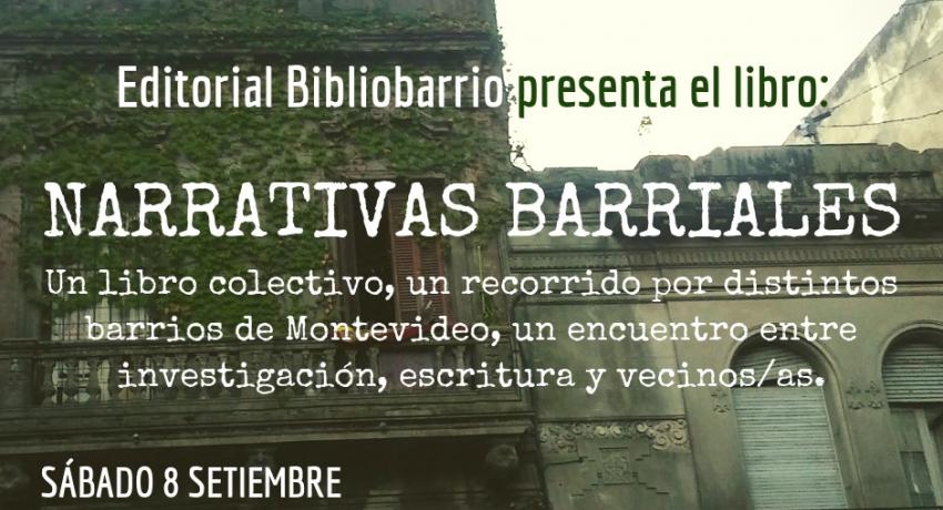 Invitación a la presentación del libro Narrativas Barriales 2018