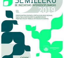 Afiche difusión Programa Semillero Interdisciplinario del EI convocatoria 2018