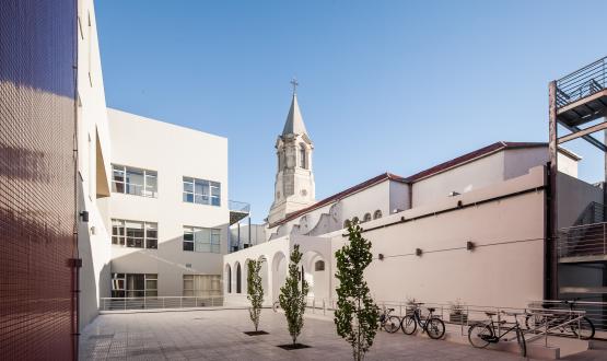 Foto del patio de la FIC