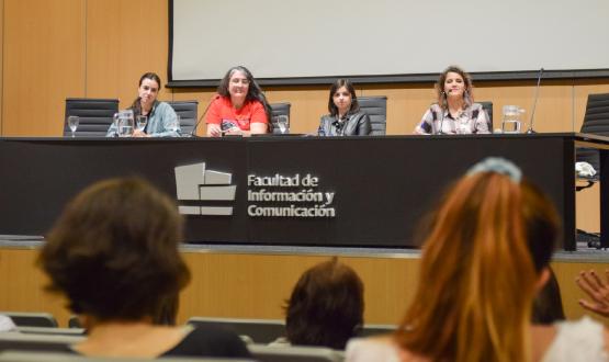 Fotografía. De izquiera a derecha: Jazmin Domínguez Silveira, Jimena Núñez Ansuas, Stephanie Demirdjian y Lucía Santos Nasso 