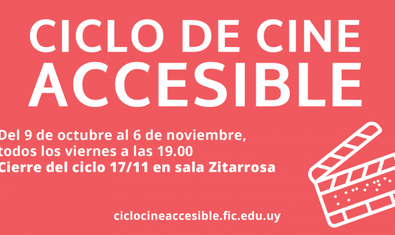 Imagen del Ciclo de Cine Accesible 2020.
