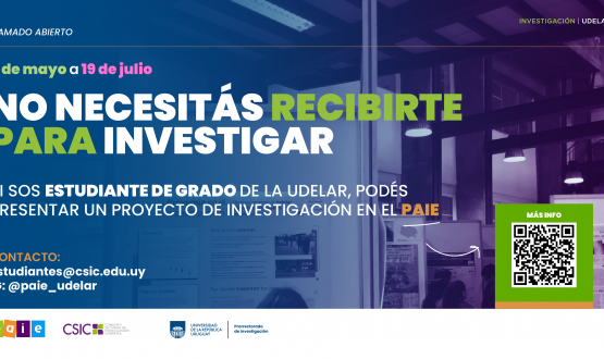 Afiche de la convocatoria. 
