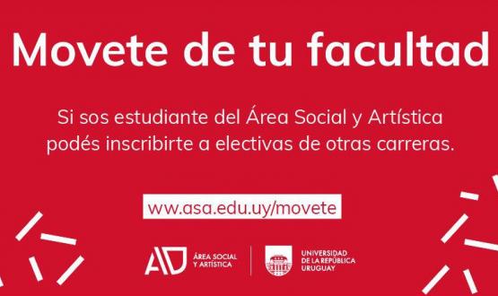 Banner con texto Movete de tu facultad