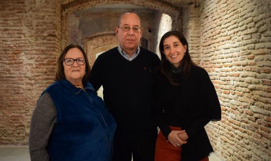 Foto de Mirtha Rauch, Mario Barité y Varenka Parentelli