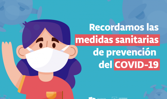 Recordamos la medidas sanitarias de prevención del COVID-19