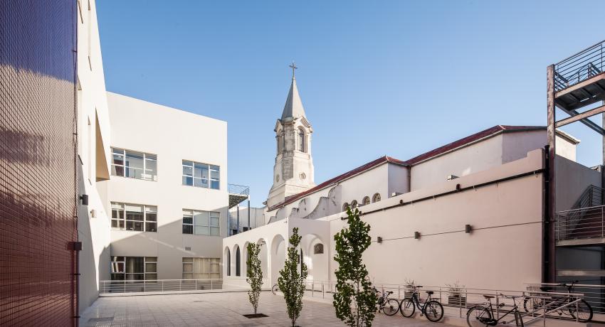 Foto del patio de la FIC