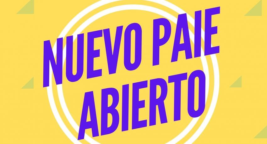 nuevo paie abierto