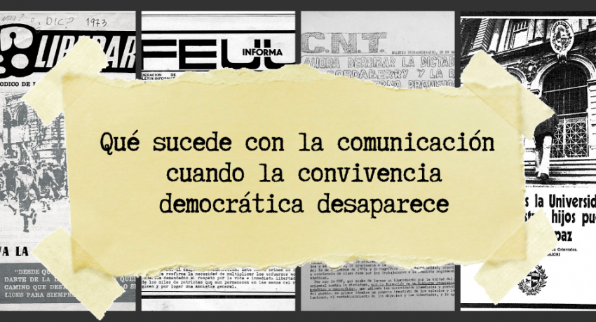 Qué sucede con la comunicación cuando la convivencia democrática desaparece