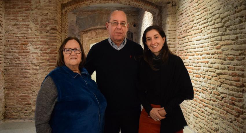 Foto de Mirtha Rauch, Mario Barité y Varenka Parentelli