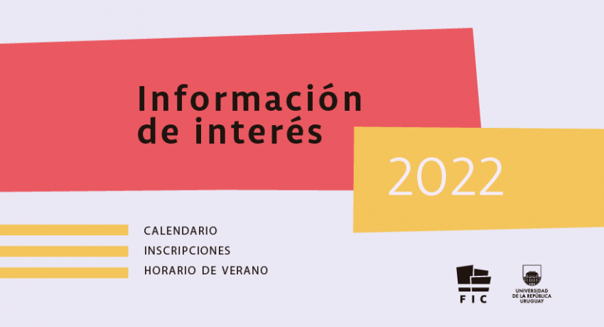 imagen: información de interés 2022