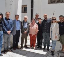 Foto del equipo de Arquitectura, Podestá, Ceretta, Ávila, García, Rebellato y Saldías