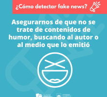 ¿Cómo detectar fake news?
